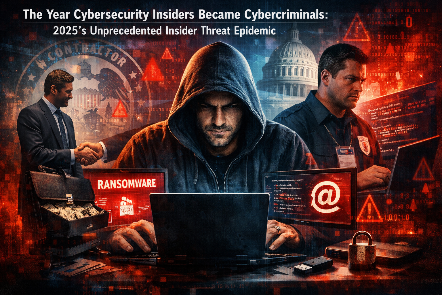 The Year Cybersecurity Insiders Became Cybercriminals: 2025's Unprecedented Insider Threat Epidemic