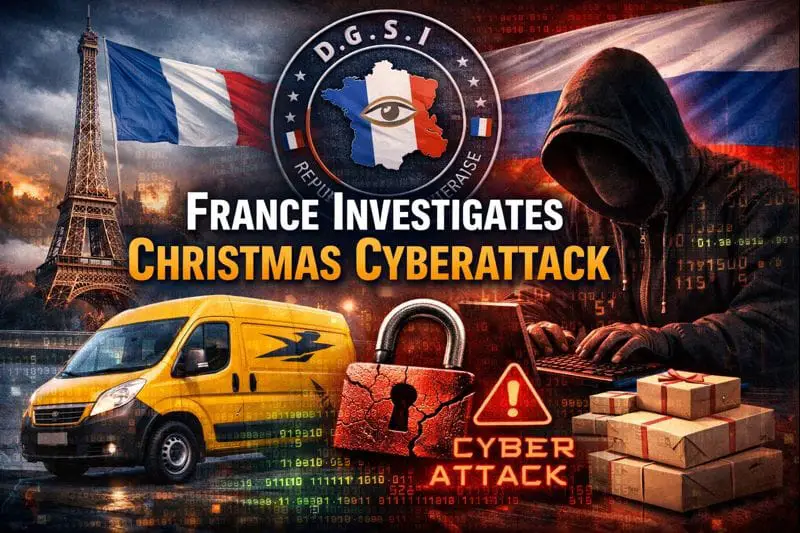 France Opens Intelligence Investigation After Pro-Russian Hackers Claim Responsibility for Christmas Postal Service Cyberattack