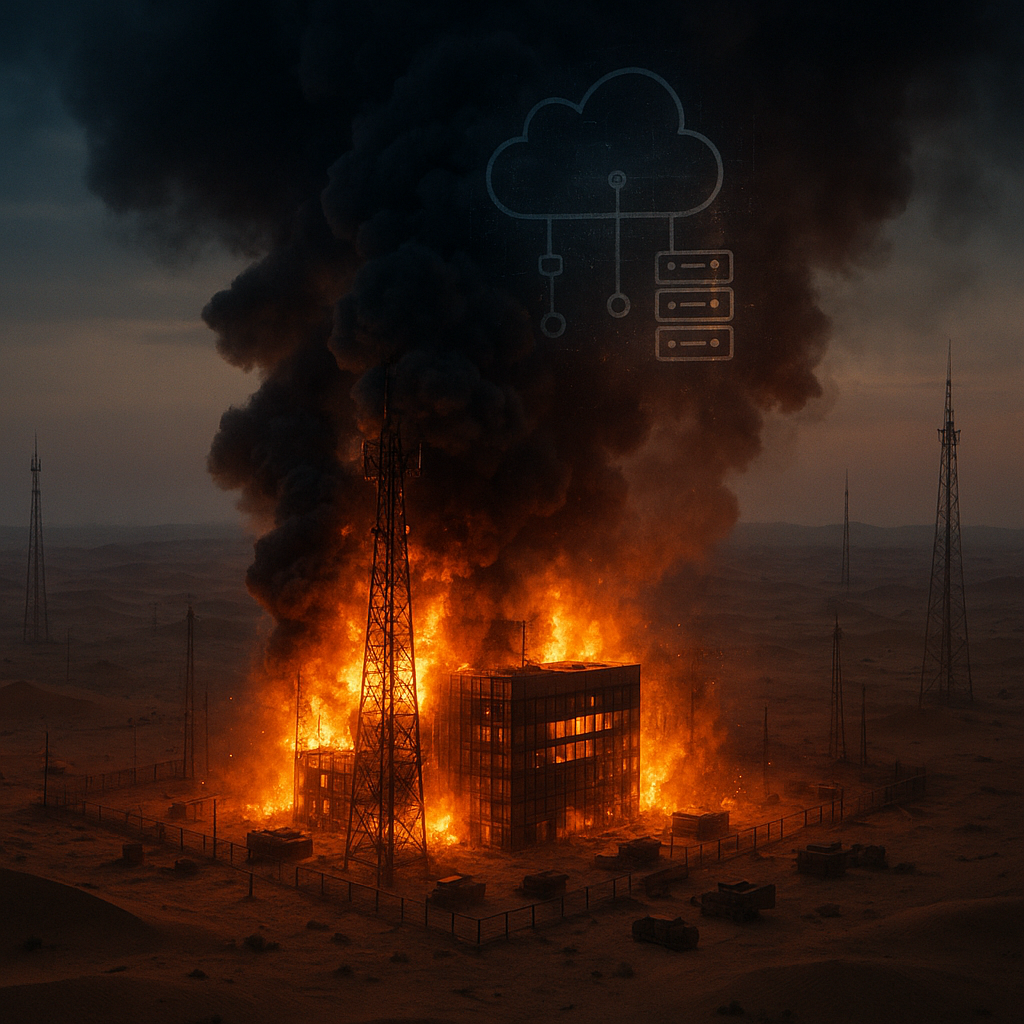 They Did It Again: Iran Strikes AWS Infrastructure at Batelco HQ in Bahrain as IRGC Declares Open Season on US Tech Companies