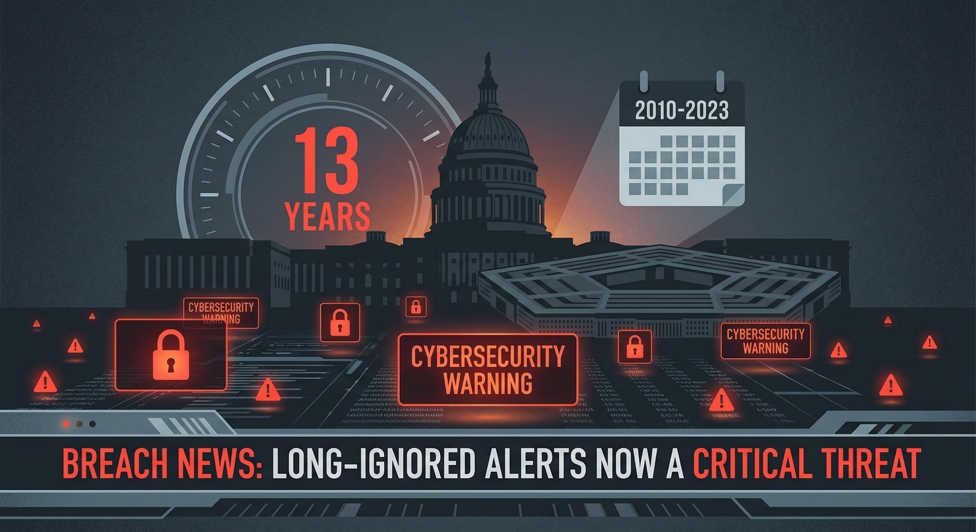 13 Years Later: How the Federal Government Ignored a Cybersecurity Warning That's Now Being Exploited