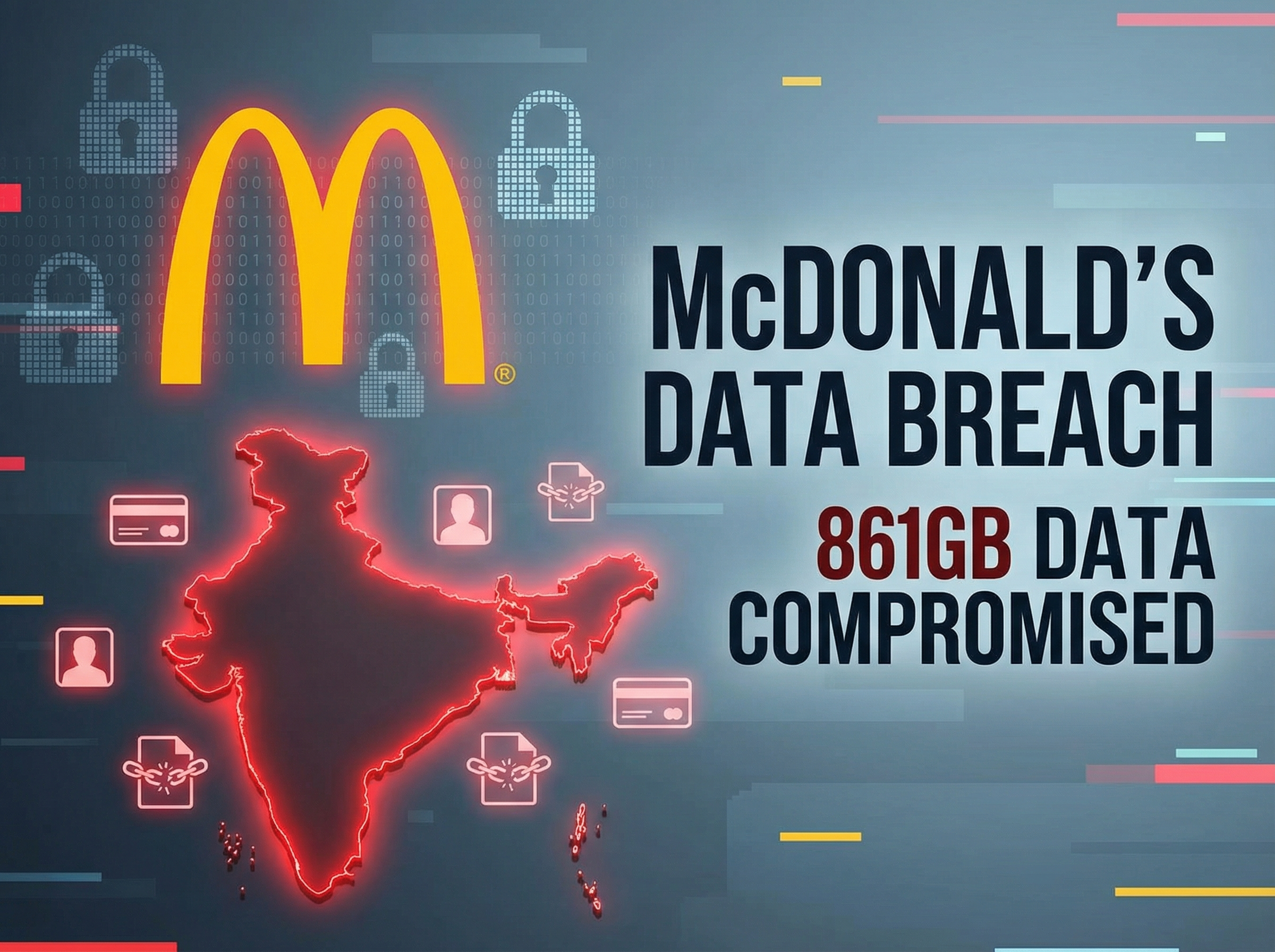 McDonald's India Hit by Everest Ransomware: 861GB of Customer Data Exposed in Escalating Campaign