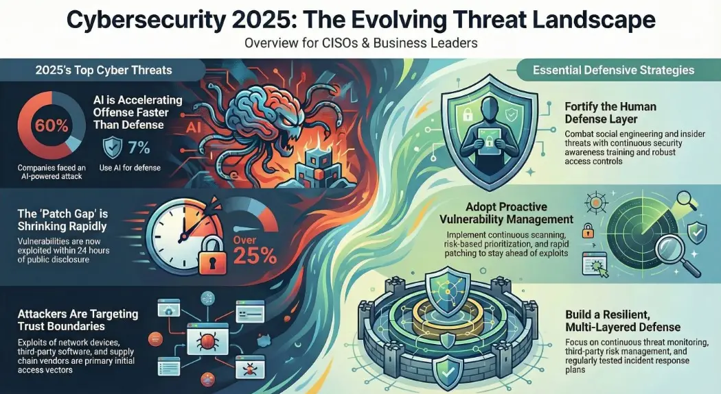 Briefing: 2025 Cybersecurity Threat Landscape and Incident Analysis