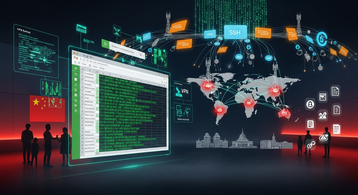 Chinese Spies Turn Google Sheets Into Command-and-Control Infrastructure for Global Espionage Campaign