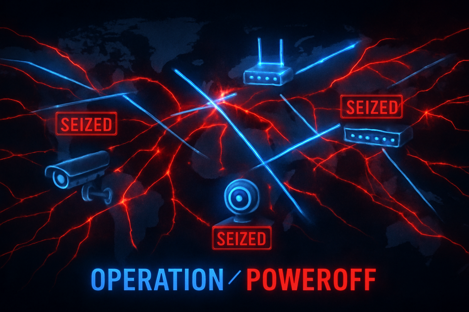 Operation PowerOFF: DOJ Dismantles 4 IoT Botnets Behind Record-Breaking 30 Tbps DDoS Attacks
